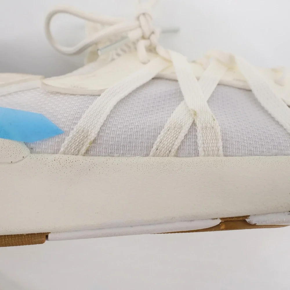 NEW OluKai Men's Holo Convertible Mesh Sneakers White Mens Size 11 Minor Flaws